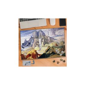 671 Vadi Çizim İllüstrasyon 240 Parça Puzzle Yapboz Tablo