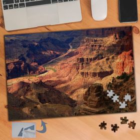 672 Kanyon Taşlar Baraj 240 Parça Puzzle Yapboz Tablo