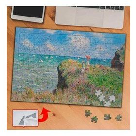 673 Cliff Yürüyüş Monet 240 Parça Puzzle Yapboz Tablo
