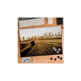 676 Gün Işığı Çimenler Doğa 240 Parça Puzzle Yapboz Tablo