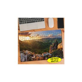 67727848 Gün Batımında Doğa Manzarası 240 Parça Puzzle Yapboz
