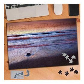 681 Dalgalı Deniz Sahil Kumsal 240 Parça Puzzle Yapboz Tablo