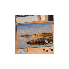 686 Sahildeki Taşlı Yol Doğa 240 Parça Puzzle Yapboz Tablo