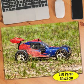 68601374 Oyuncak Araba Ralli Yarışı 240 Parça Puzzle Yapboz