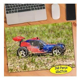68601374 Oyuncak Araba Ralli Yarışı 240 Parça Puzzle Yapboz