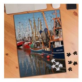 686729 Limandaki Gemiler 240 Parça Puzzle Yapboz