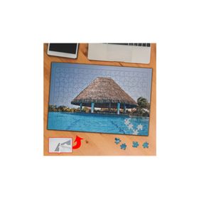 689 Havuz Gölge Klübe 240 Parça Puzzle Yapboz Tablo