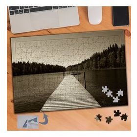 691 Retro Deniz İskelesi 240 Parça Puzzle Yapboz Tablo