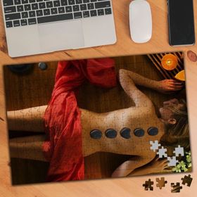 6959170 Sıcak Taş Terapisi 240 Parça Puzzle Yapboz