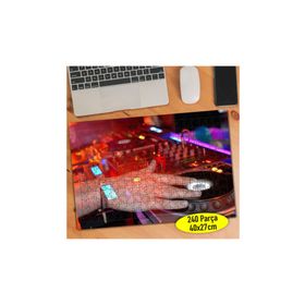 69816895 Dj Elleri Turntable Müzik 240 Parça Puzzle Yapboz