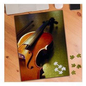 69893 Yakın Çekim Keman Fotoğrafı 240 Parça Puzzle Yapboz