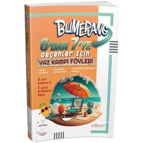 6'dan 7'ye Bumerang Yaz Kampı Föyleri
