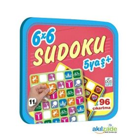 6x6 Sudoku 11 +5 Yaş - Pötikare Yayıncılık