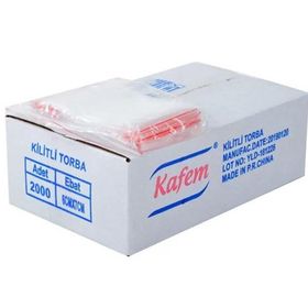 6x7 cm 2000 Adet Kilitli Torba