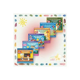 7-10 Yaş Çocuklar İçin IQ Zeka Geliştiren Oyunlar 6 Kitap Takım