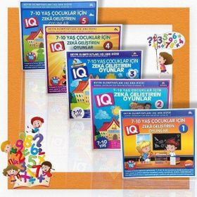 7-10 Yaş ve Üstü Çocuklar İçin Zeka Geliştiren Oyunlar 5 Kitap