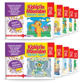 7-12 Yaş Kipkip'in Maceraları-Dikkati Güçlendirme Seti-Adeda Yayınları