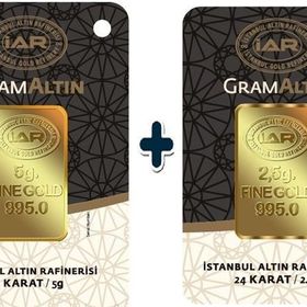 7.5 gr 24 Ayar Külçe Altın