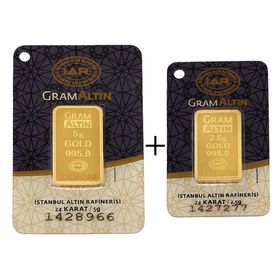 7.5 gr 24 Ayar Külçe Altın