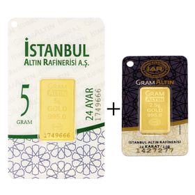 7.5 gr 24 Ayar Külçe Altın