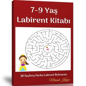 7-9 Yaş İçin Labirent Bulmaca Kitabı - Murat Kuzu