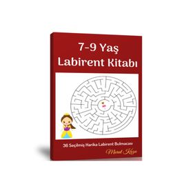 7-9 Yaş İçin Labirent Kitabı - Enine Boyuna Eğitim