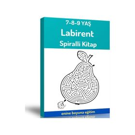 7-9 Yaş İçin Labirent Kitabı - Enine Boyuna Eğitim