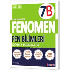7 B Fen Bilimleri Soru Bankası Fenomen Yayınları