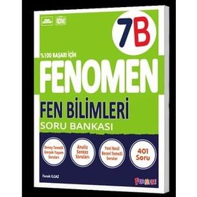 7 B Fen Bilimleri Soru Bankası Fenomen Yayınları