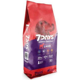 7 Days 10 kg Kuzu Etli Yetişkin Köpek Maması