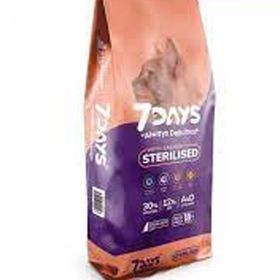 7 Days Balık Etli Kısırlaştırılmış 1 kg Kedi Maması