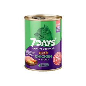 7 Days Tavuklu 415 gr Yavru Kedi Konserve