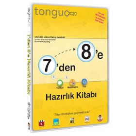 7 'den 8 'e Türkçe Matematik Fen Bilimleri Hazırlık Kitabı - Tonguç Akademi Yayınları
