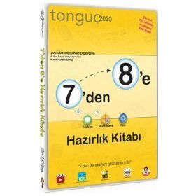 7 'den 8 'e Türkçe Matematik Fen Bilimleri Hazırlık Kitabı - Tonguç Akademi Yayınları