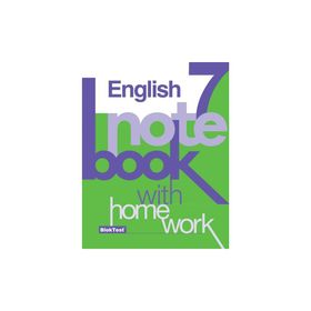 7 English Note Book With Home Work - Blok Test Komisyon