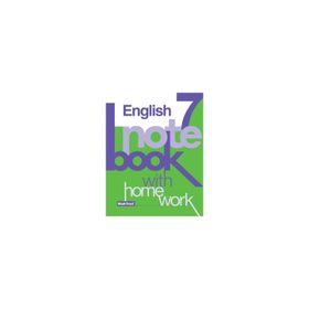 7 English Note Book With Home Work - Blok Test Komisyon