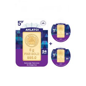 7 gr 24 Ayar Külçe Altın