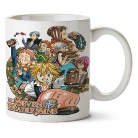 7 Pecados Capitais Nanatsu Seven Deadly Sins Baskılı Kupa