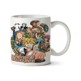 7 Pecados Capitais Nanatsu Seven Deadly Sins Baskılı Kupa