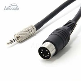 7 Pin Din 3.5 mm 1.5 Metre Stereo Kablo