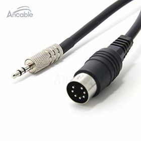 7 Pin Din 3.5 mm 1.5 Metre Stereo Kablo