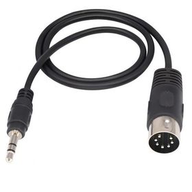 7 Pin Din 3.5 mm 1.5 Metre Stereo Kablo