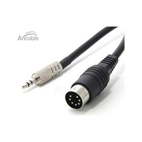 7 Pin Din 3.5 mm 1.5 Metre Stereo Kablo