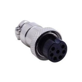 7 Pin M16 Dişi-Erkek Konnektör
