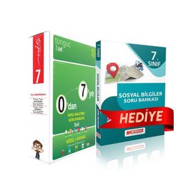 7. Sınıf 0 dan 7 ye Sayısal Konu Anlatımlı Soru Bankası + Data 7. Sınıf Tüm Dersler Soru Bankası - Tonguç Akademi Yayınları