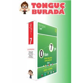 7. Sınıf 0'dan 7'ye Sayısal + 0'dan 7'ye Sözel Set - Tonguç Akademi Yayınları