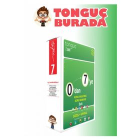 7. Sınıf 0'dan 7'ye Sayısal + 0'dan 7'ye Sözel Set - Tonguç Akademi Yayınları