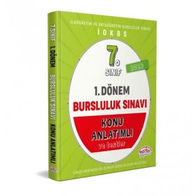 7. Sınıf 1. Dönem Bursluluk Sınavı Konu Anlatımlı - Editör Yayınları
