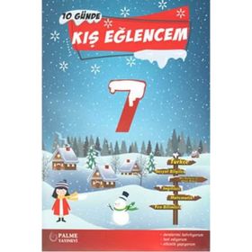 7. Sınıf 10 Günde Kış Eğlencem Tatil Kitabı Palme Yayınları