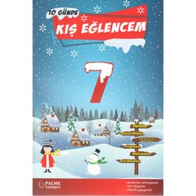 7. Sınıf 10 Günde Kış Eğlencem Tatil Kitabı Palme Yayınları